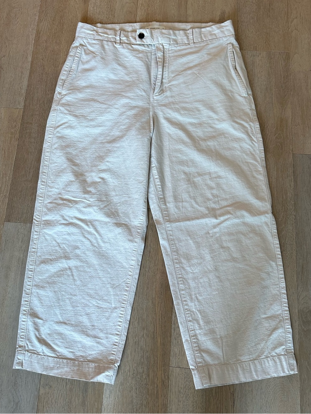 Everlane Men's Cream Chino Pants
